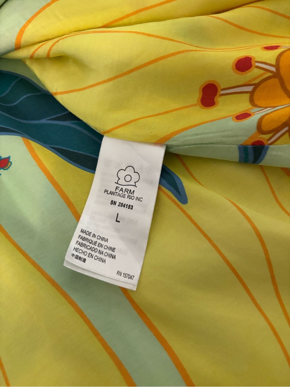 FARM Rio Pink, Yellow & Green Floral One-Piece - Picture 12 of 16